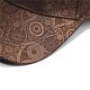 Women's Jacquard Pattern Baseball Cap - Sun Protection Duckbill Hat for Outdoors