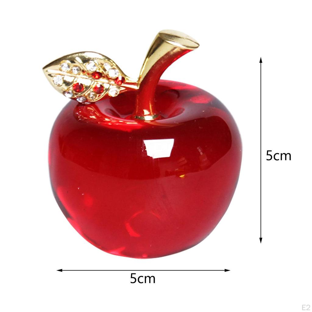 Äpplensfigurer Samlarföremål i pappersvikt Statydekor för hemmakontoret