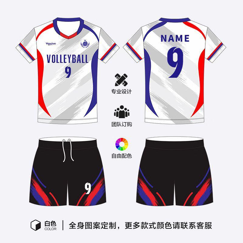 Camisa de Voleibol Personalizável de Manga Curta Unissex
