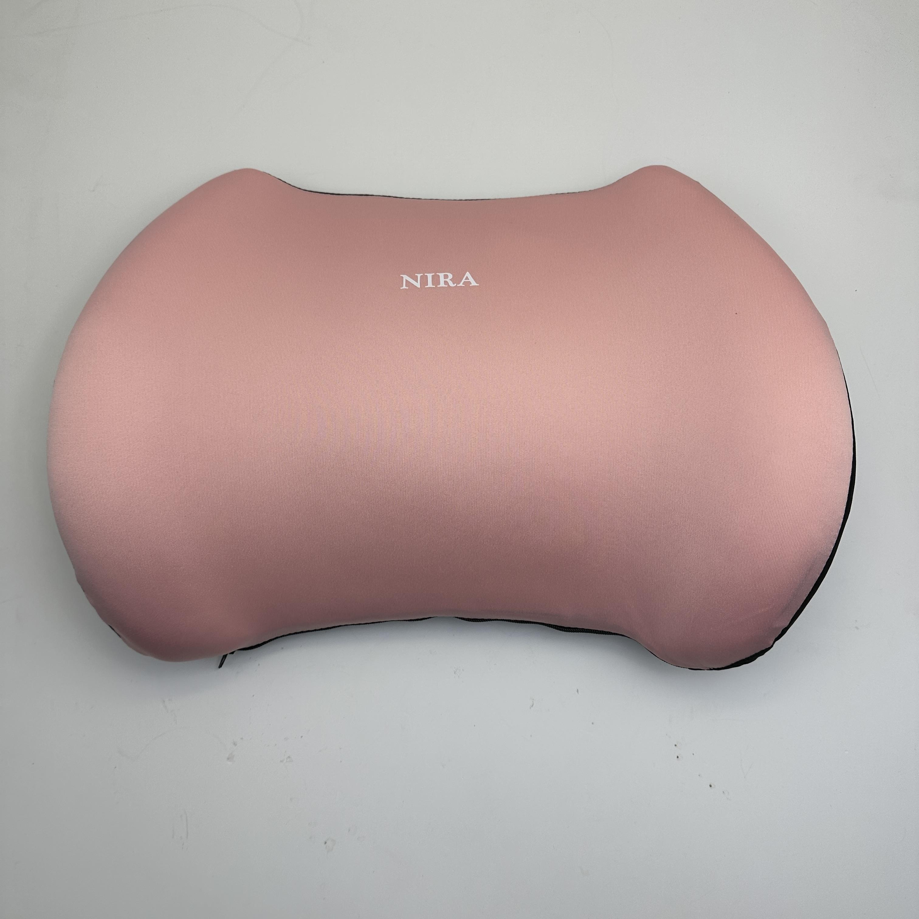 

1pc Office Seat Cushion, Bed Lumbar Pillow, Soft and Comfortable, Machine Washable, Hand Washable, Breathable Fabric розовый