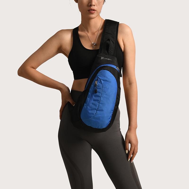 Unisex-Brusttasche, einfache Aufbewahrungstasche, leicht, für Reisen, kleiner Rucksack, Umhängetasche, modisch, lässig, einzelne Schultertaschen