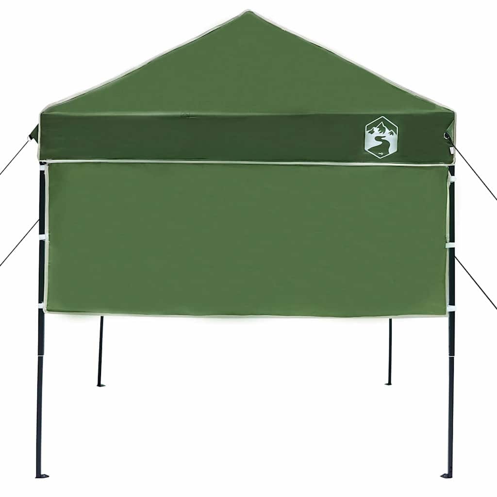 Pop Up Canopy Tent Green 194 X 194 X 251 Cm Fabric