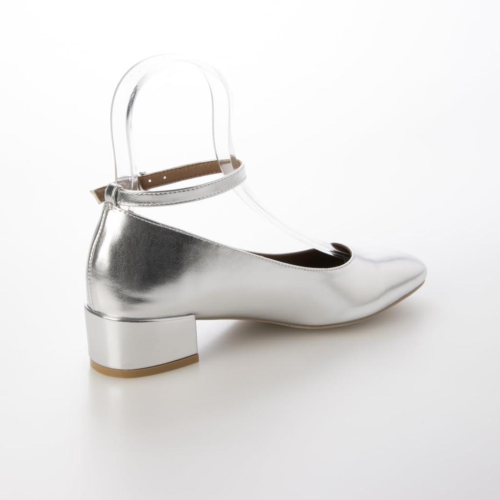 [Evol] Ankle Strap Round Pumps