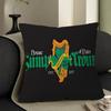 Band H-House O-Of P-Pain Office Cushion Pillowcase Car Cushion Cover45X45CM Lumbar Pillowcase Sofa Pillowcover