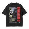 Residents Evils Biohazard 3 T Shirt Washed Short Slve Harajuku T-Shirts Horror Game Fashion Men Women Tops Graphic Tops Ts L260328