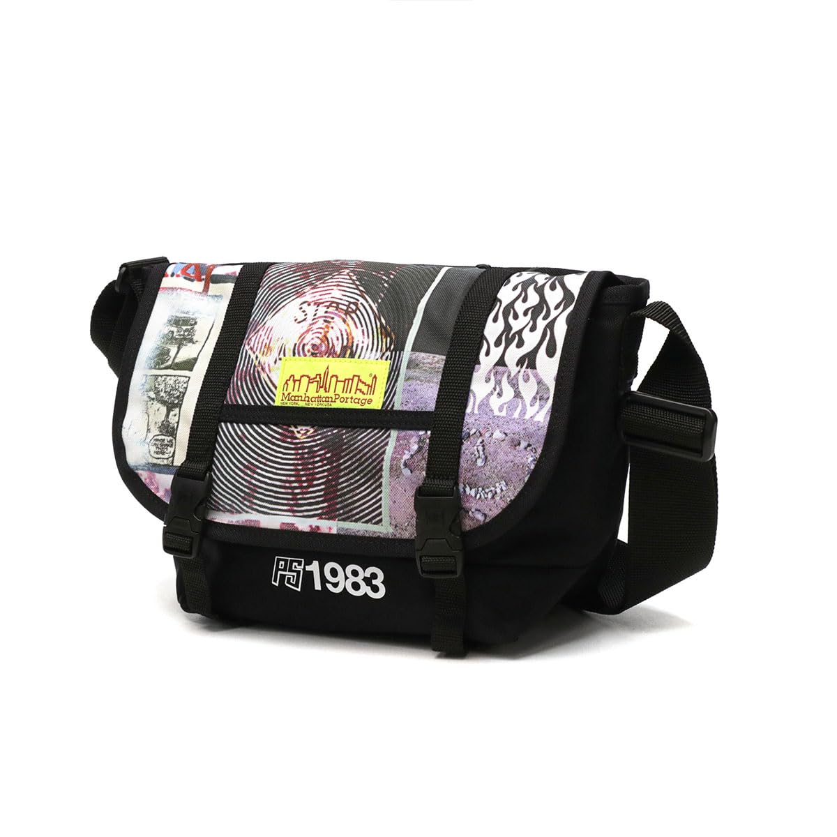

Genuine Messenger Bag MP1605JRPS Casual Messenger Bag JR Peter Sutherland Black [Manhattan Portage] [Official] чорний