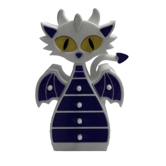 

3D Printed Dragon Drawer Box 4-Layer Jewelry Storage Box Multi-functional Organizer Home Office