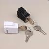 Aluminum Alloy Window Locks With 2 Keys Window Restrictor Lock Durable Portable Practical Exquisite For Hospital Bank