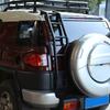 Aluminum Alloy For Toyota FJ Cruiser 2007-2026 Car Rear Tail Door Ladder Climbing Car Accessories