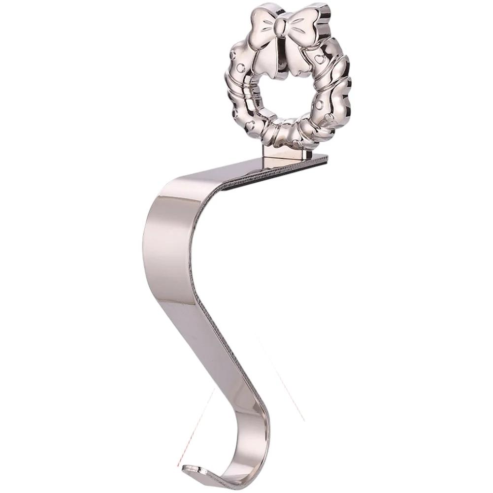 1 Stück eiserne Weihnachtshaken für Sockel und Ornamente, Metallhaken Typ B geeignet für saisonale Heimdekoration