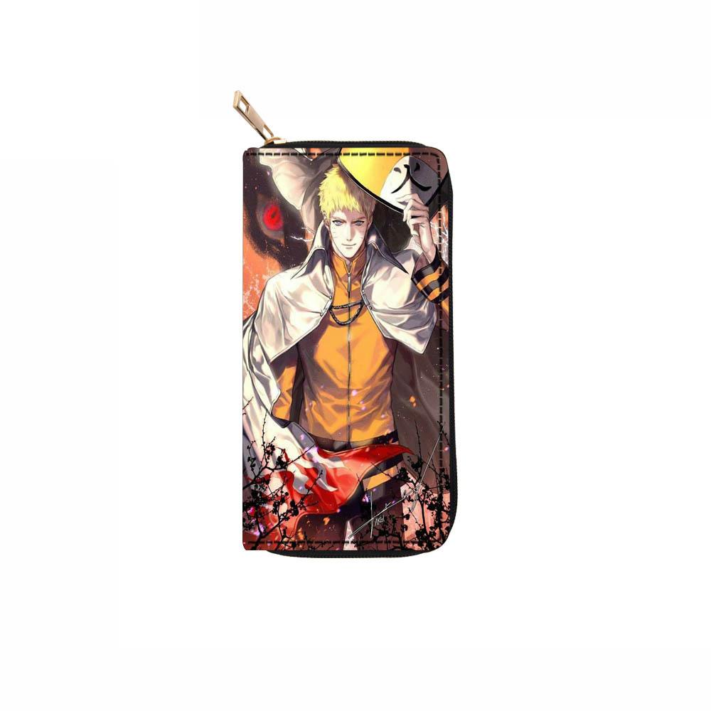 

Peripheral Second Dimension Naruto Long Zipper Wallet Wallet Wallet Clutch