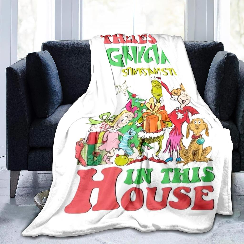 Flannel Blanket Christmas Exclusive Personalized Blanket Digital Printing