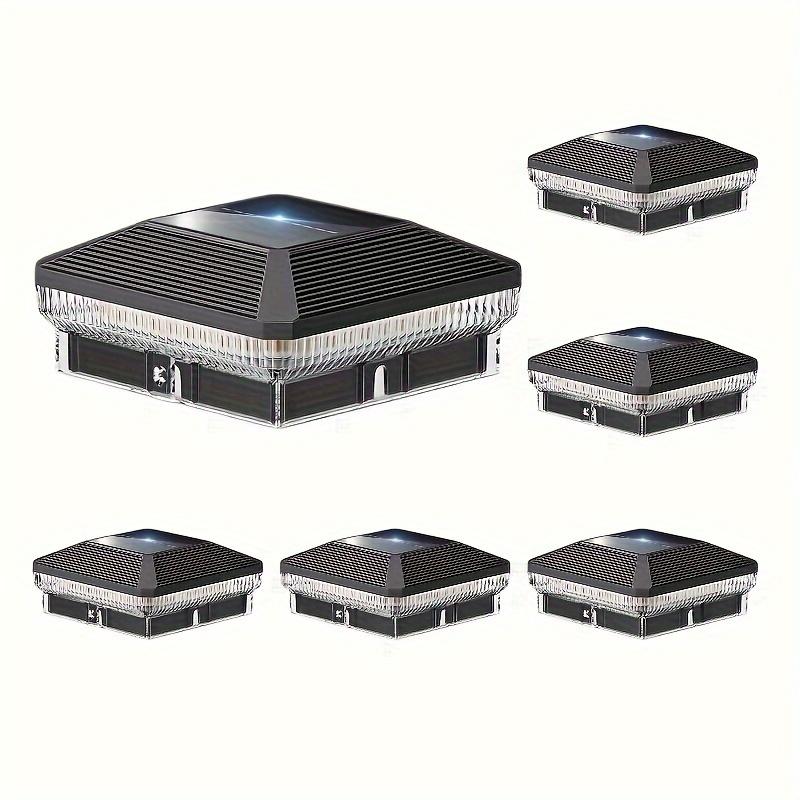 

6 Pack 4x4 Solar Post Lights Outdoor, 40 LEDs 30 Lumens Fence Post Solar Lights Outdoor with 3 Modes 6Pack