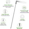 LED Angel Ring Grow Light: Retractable Full Spectrum Red/Blue for Succulents & Flowers - Includes Timer