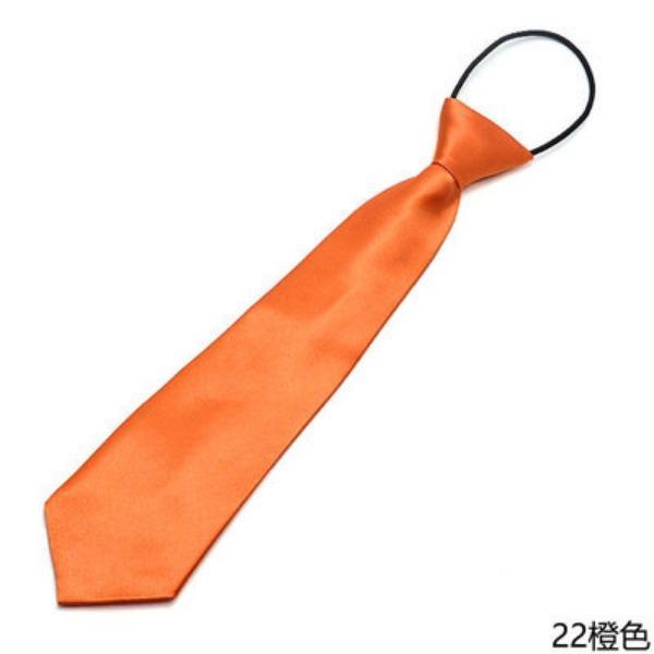 Large Quantity Production Boys And Girls Solid Color Small Tie Children'S Performance Class Uniform Adult Shirt Short Tie