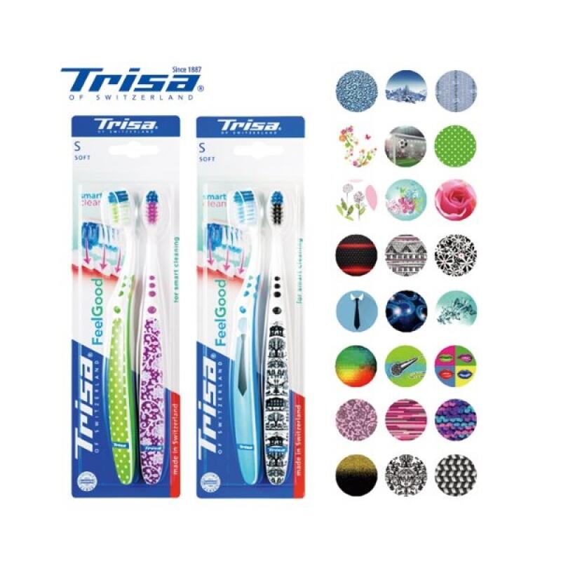 [2002] TRISA Feelgood Toothbrush 2 pcs SOFT