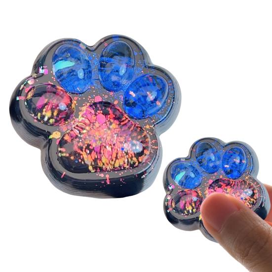 Cat Paw Squeeze Toy Stress Relief Kitten Paw Pinch Sensory Toy Kids Teens Adults Soft TPR Stress Ball Animal Paw Fidget Toy