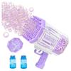 Bubble Machine Gun Kids Toy Bubble Gun with Colorful Lights and Thousands of Bubbles Outdoor Toy Birthday Party Gift Suitable for Boys and Girls