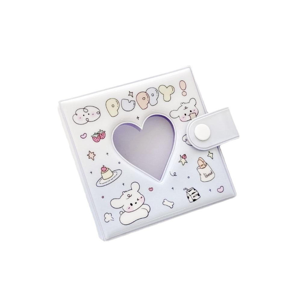Love Bow Card Album Pudding Puppy Idol Card Collect Book High Quality Photocard Binder