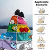 1Pc Bt21 Characters' Quotes Blanket Soft Throw Blanket For Home Bedroom Bed Sofa Travel Office Solid Christmas Blanket