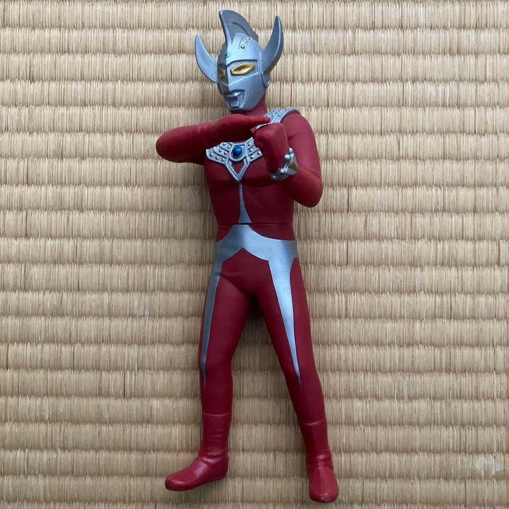 Used Ultraman Taro Soft Vinyl Doll Tsuburaya Productions Retro