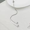 Korean Style Pearl Tassel Necklace: Versatile, Fashionable Long Pendant for Women's Summer Sweaters.