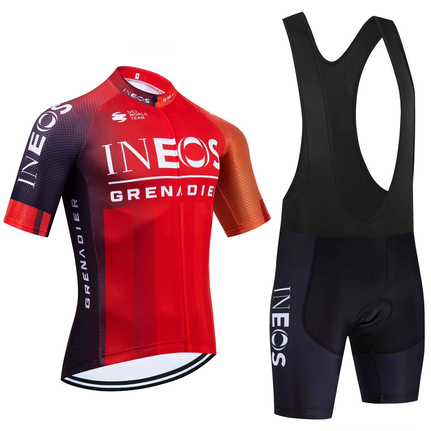 

New 2026 UAE Cycling Jersey White Bike Maillot Pants Set Team Quick Dry Ropa Ciclismo Summer Pro Bicycle T-Shirt Clothing 4XL