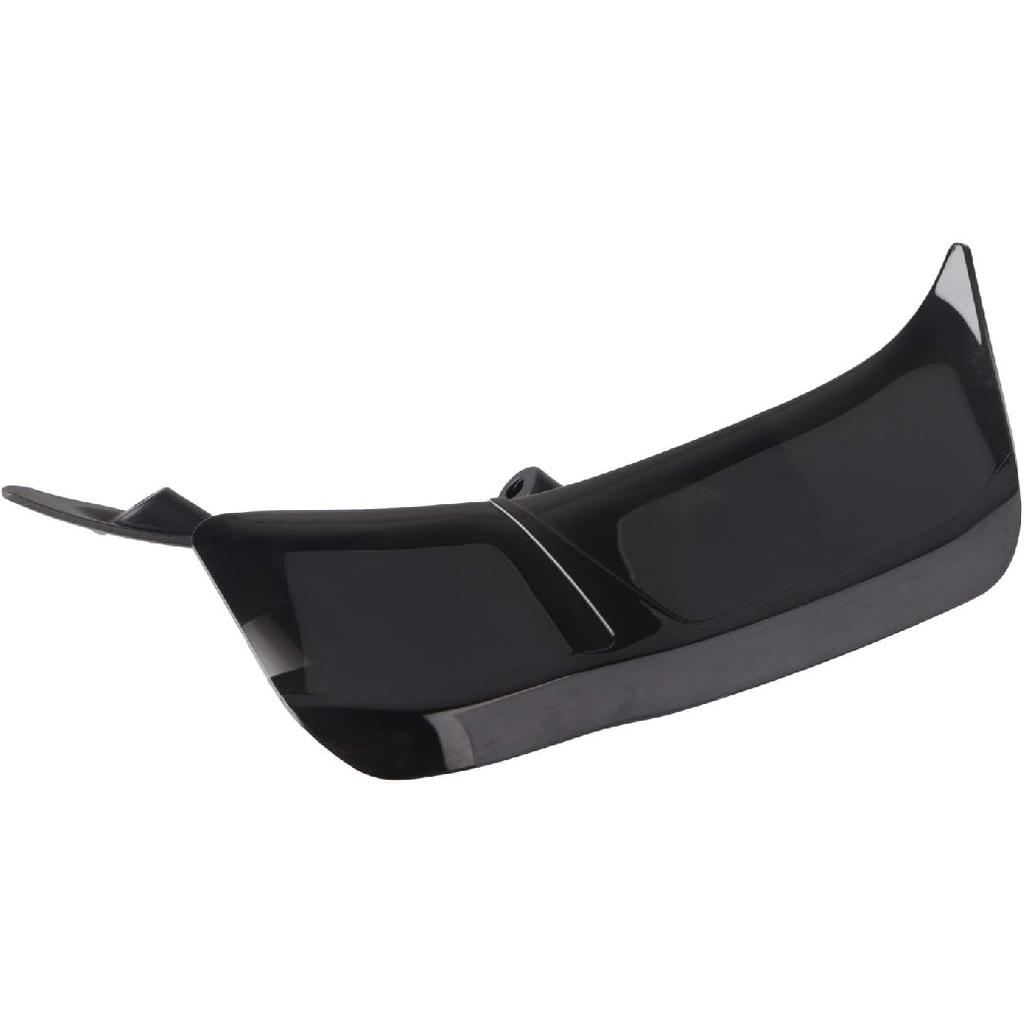 ABS Black Side Wing Adjustable Windshield Air Deflector for Harley Road Glide FLTRX 2015-2023