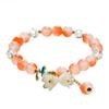 Lily of the Valley Butterfly Bracelet - Multi-Style Beaded Star & Moon Design