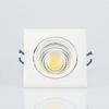 Spot LED downlight carré blanc 5W (Eq. 50W) Dim 90x90mm