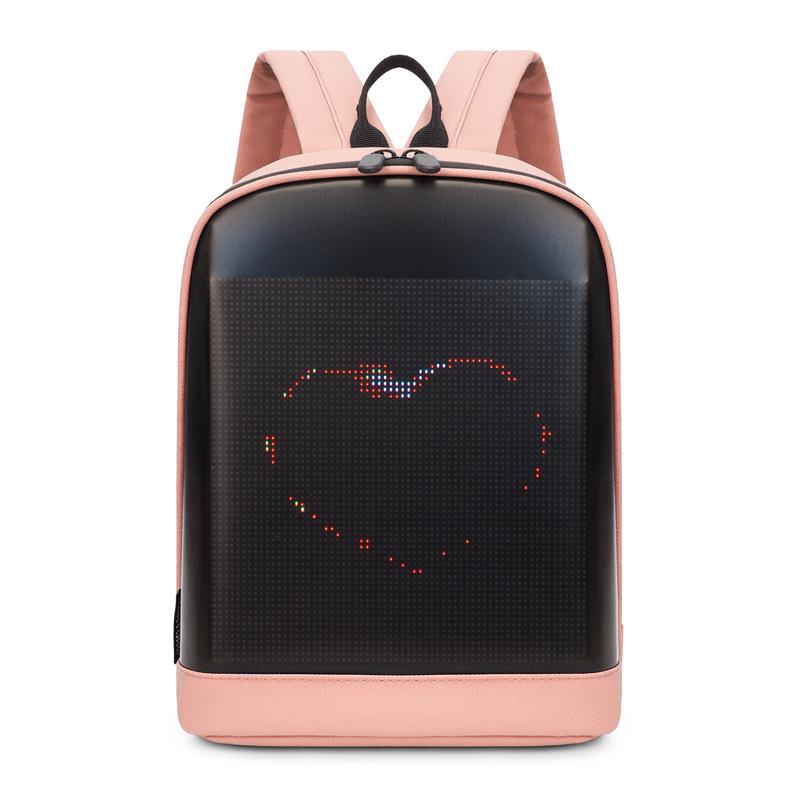LED mirdzoša unisex bērnu motocikla mugursoma