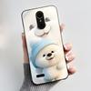 Case For LG K10 2017 M250N X400 Cute Love Rabbit Cartoon Soft TPU Silicone Ultra Thin Slim Back Cover For LG K10 2018 Phone Case