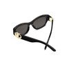 Dior Hollow Logo Irregular Frame Sunglasses Women Sunglasses Black 30MTB5UXR10A0