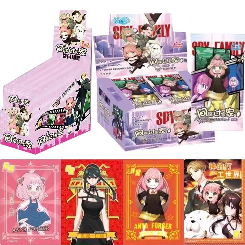 SPY FAMILY Cards Xiao Special Action Thick Card Academy Pack Twilight Yor Forger Anya Forger Anime Role Collection Card Toy Gift