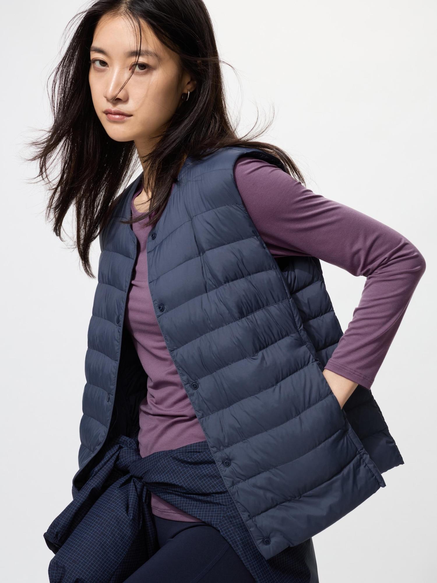 

Футболка с круглым вырезом Uniqlo Japan HeaTTech 76 PURPLE/L