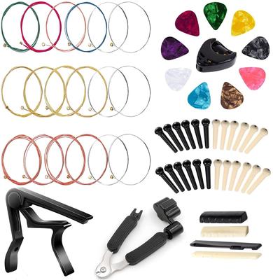 Exclusive Guitar Accessories Kit Guitar Capo Includes 3 In 1 Guitar String Winder and Guitar Guitar Guitar Guitar Pick Guitar Bone Bridge Saddle and