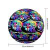 Pallone da Calcio Misura 5 Modello Rainbow Friends, Pallone da Calcio Resistente all'Usura per Partite Allenamento Gioco Sportivo Quotidiano
