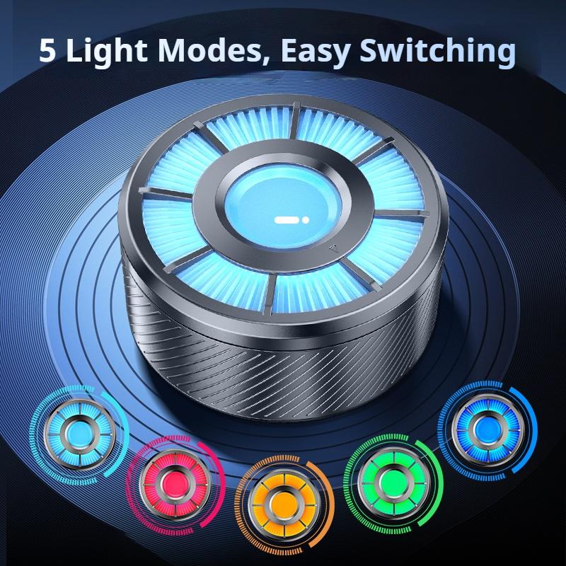 Zinc Alloy Shell RGB Lights Earphones HIFI Sounds Wireless Bluetooth 6.0 In-ear Headphones Stress-relief Headsets Sports Earbuds