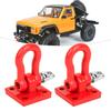 Rescue Buckle Aluminum Alloy Trailer Hook Upgrade Accessory Fit for 110 RC Car