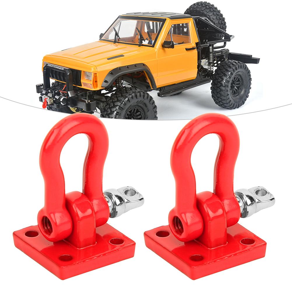 Rescue Buckle Aluminum Alloy Trailer Hook Upgrade Accessory Fit for 110 RC Car