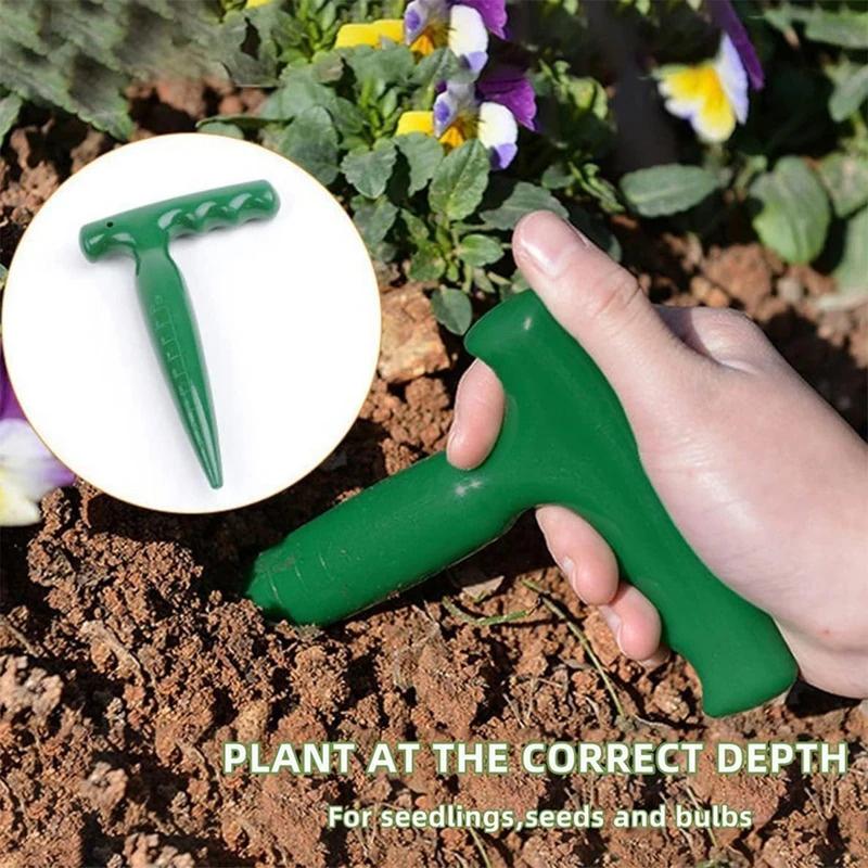 Manual Seeder Plant Seeds Sow Bonsai Accessories Garden Plants Vegetables Seed Drill Dispenser Vegetable Flower Grow Gardening