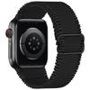 Adjustable Apple Watch Strap with Japanese Buckle - Single Loop Woven Elastic Nylon Compatible with iWatch
