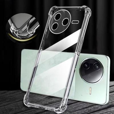 Four-Corners Shockproof TPU Case for Xiaomi Poco F7 Ultra F7 Pro 5G Protective Cover Transparent Capa Fundas Coque