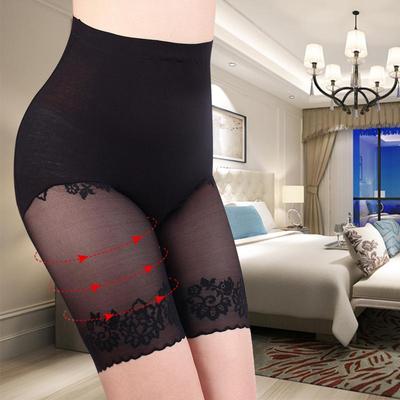 Pantaloncini da donna sotto la gonna Pantaloni di sicurezza Pizzo sexy Anti sfregamento Coscia a vita alta Mutandine da boxe Pantaloncini gonna anti-attrito