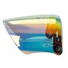 Universal Helmet Bubble Visor Shield 3-Snap Helmet for Peak Lens Odorless Retro