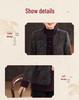 Chinese Style Woolen Tang Suit Coat - Winter Warmth for Elderly Women, Ideal for Mothers, Grandmothers, and Ladies In Their 60s and 70s