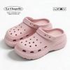 Puff Clogs Women Summer Thick Platform Cloud Slides Couple Beach Outdoor Comfort Sandals