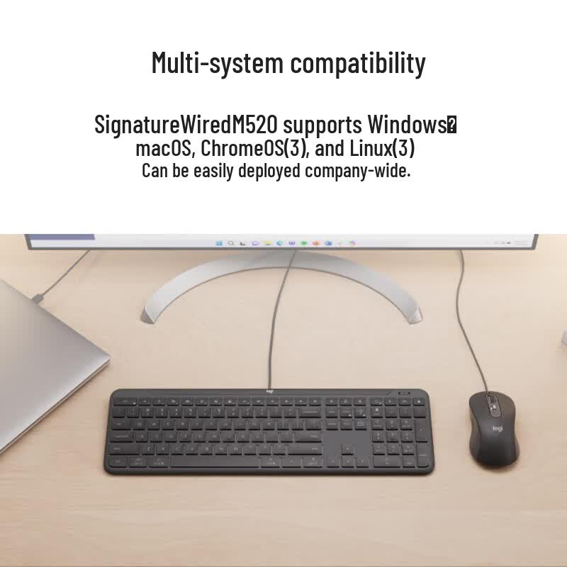 Logitech M520 Premium USB-C Wired Mouse