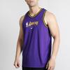 Nike Los Angeles Lakers NBA Dri-Fit Basketball Jersey Men Tops Purple BQ9344-504