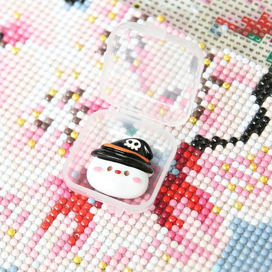 5 st diamantmålningssökare Lätt att använda söt tecknad form diamantmålningsmagnethållare